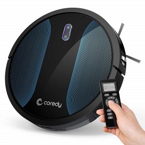 Coredy Robot Vacuum Cleaner, Fully Upgraded, Boundary Strip Supported