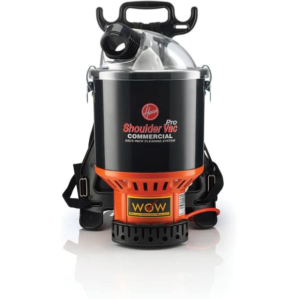 Hoover Commercial Lightweight Backpack Vacuum, C2401,Black